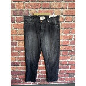 NWT Men’s Urban Outfitters Vintage Slim Fit Black Cotton Denim Jeans SZ 36x32